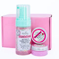 Bella & Bear Sweet 'n' Sassy Mini Spa Gift Set for Women & Teen Girls – Bath & Body Travel Gift Set with Shower Gel, Body Scrub, Lip Scrub & Lip Butter