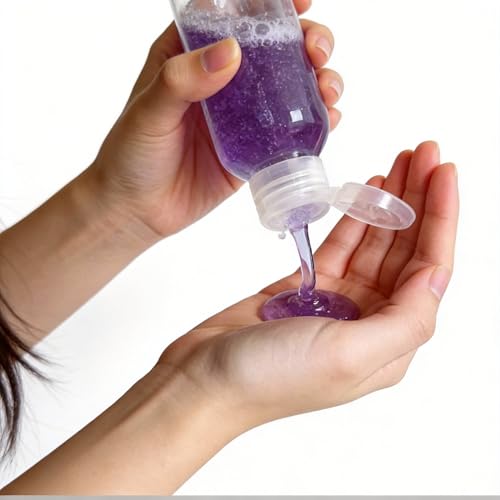 8-Pack Travel Bottles (100ml & 80ml) TSA Approved Leakproof Reusable for All Toiletry Essentials and More