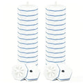 20Pcs Disposable Toilet Bowl Wand Refills, Toilet Bowl Cleaners Scrubber, 5X Cleaning Power Toilet Brush Heads Replacement Cleaner Refill Pads Compatible with Clorox - size: 1 Count (Pack of 20)