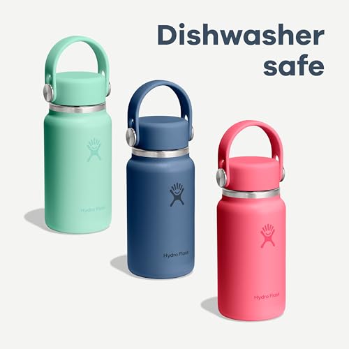Hydro Flask Micro Bottle - Leak Proof Purse or Pocket Flask - Insulated Mini Water Bottle 6.7 Oz Linen Rose Gold - color: LINEN ROSE GOLD