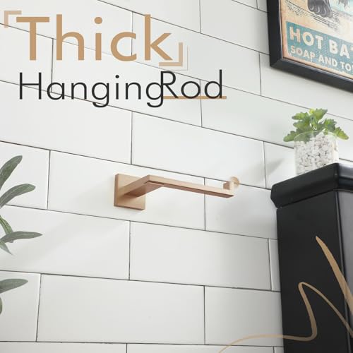 KOKOSIRI Toilet Paper Holders Champagne Bronze Bathroom Tissue Roll Holder for Mega Rolls Organization and Storage, Stainless Steel Wall Mount B2006CPG - color: Champagne Bronze