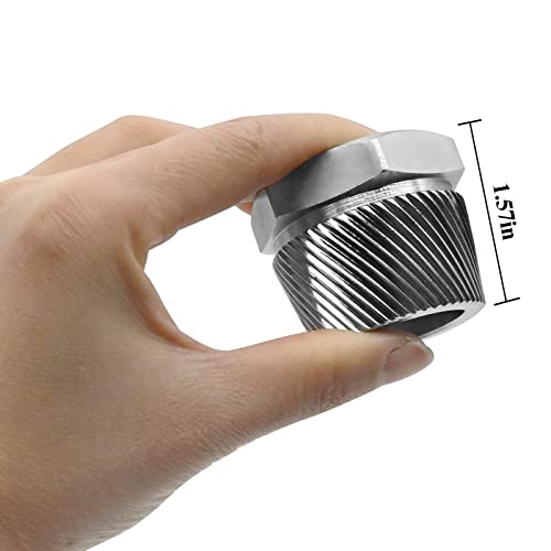 MILMUMU Compatible with Tub Drain Extractor-Removes Stubborn Tub Drains. | Compatible with Tub Drain Extractor-Removes One and a Half Inch Old or Stubborn Tub Drains （ 05255 1.5" ）. - color: Chrome