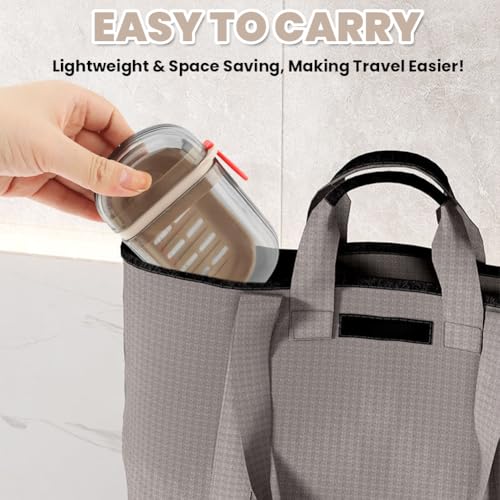 Travel Soap Case, Leakproof Soap Dish with Lid,Portable Soaps Container, Efficient Drainage SoapBox for for Bathroom,Shower,Home,Gym,School,Camping,Vacation,Outdoor(2PCS)