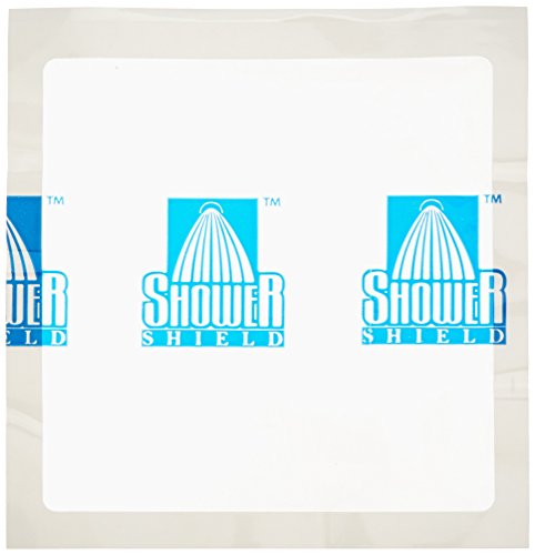 Shower Shield 9" x 9" SS99 PICC Line Cover Moisture Barrier - size: 9x9 Inch (Pack of 7)