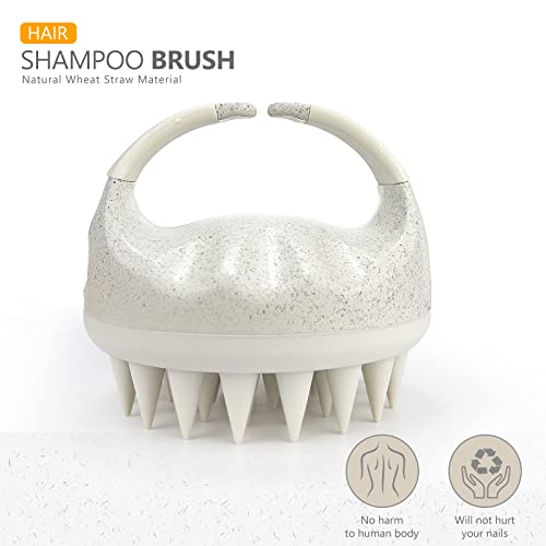 Sndyi Scalp Massager & Body Scrubber Set, Soft Silicone Bristles, Gentle Exfoliating, Perfect for Sensitive Skin
