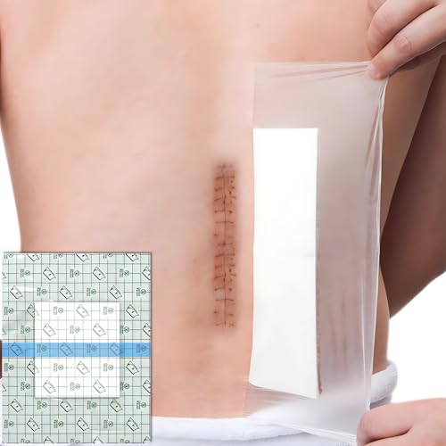 7 Pcs Waterproof Shower Cover 12"x14" with Non-Stick Center Pad for Large Port Surgery Incisions Protector Patch Transparent Film Clear Adhesive Wounds Dressing Bandage Shields - size: 12x14 Inch (Pack of 7)