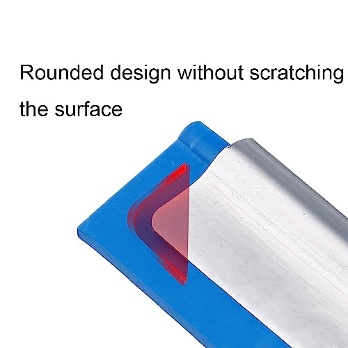 15cm 6in Blue Window Squeegee Bath Squeegee for Shower Glass Door, Mirrors, Tiles (6in/15cm, Blue) - color: Blue, size: 6in/15cm