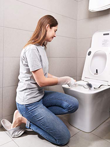 LANON 3 Pairs wahoo Skin-Friendly Cleaning Gloves, Unlined Dishwashing Kitchen Gloves, Reusable, Non-Slip, Brilliant White, Large - color: Brilliant White (Pack of 3), size: Large (Pack of 3)