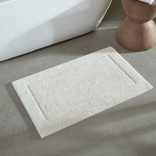 Calvin Klein - Bath Rug Set, Soft & Absorbent Cotton Bath Mats, Modern Bathroom Essentials (Essence Wheat, 2-Piece) - color: Essence Wheat, size: 1'9" x 2'10" (Rectangular)