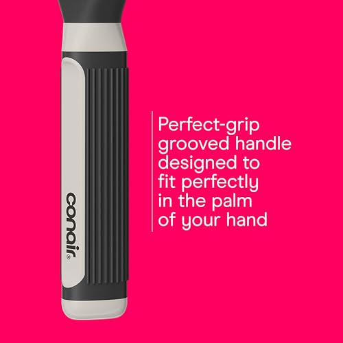 Conair Salon Results 6-Piece Hairbrush Set - Travel Hair Brush - Hairbrushes for All Hair Types - curly hair brush - hairbrush - detangler brush - 3 Travel size + 3 Full-size Brushes, Black - color: Black, size: 6 Count