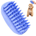 Bath Brush for Pet Grooming & Massage - Rubber Scrubbing Brush for Showers, Ideal for Long & Short Haired Dogs and Cats, Essential Puppy Accessory, Long Pins [We Love Doodles] - size: Long Pins