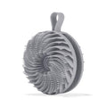 Douji Double-Sided Silicone Body Scrubber Shower Bath Brush, Handheld Cleansing Skin Brush for Sensitive Kids Women Men All Kinds of Skin（Grey） - size: Grey