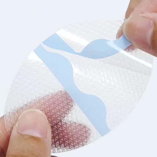 saicheek 60-Pack Upgarde Silicon-Gel Material Easy to Take Off Baby Ear Covers with Cotton Ball,Baby Shower Cap Ear Protection for Kids,Water-proof Ear Stickers for Bath Swimming (60Pcs) - size: Small 60 pieces