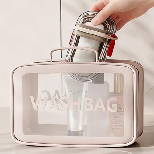 Portable Travel Soap Case, Drainable and Leak-Proof Design, Clear Plastic with Double-Layered Sealed Lid, Bathroom Toiletry Storage Container