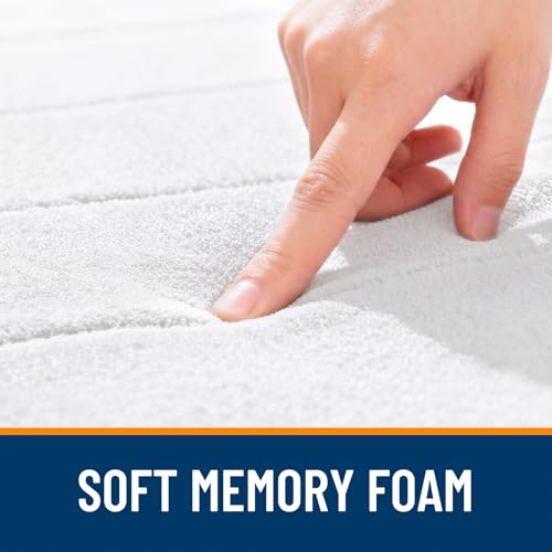 OLANLY Memory Foam Bath Mat 32x20, Super Soft Absorbent Bathroom Rugs, Quick Dry, Machine Washable Shower Floor Rugs, Bathmat Carpet, Bathroom Home Decor Accessories, White - color: White, size: 32" X 20"