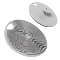 Boie USA Body Scrubber with Handle - Hygienic, Exfoliating Loofah Alternative - Feels Like Silicone Scrubber Gentle on Sensitive Skin, Hypoallergenic, BPA & Latex-Free, Made in the USA (Charcoal) - color: Charcoal