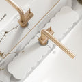 23.6'' Long Size Diatomite Faucet Mat Fast Drying Stone Sink Tray Splash Proof Bathroom Counter Faucet Super Water Absorption - size: 23.6" x 3.9"