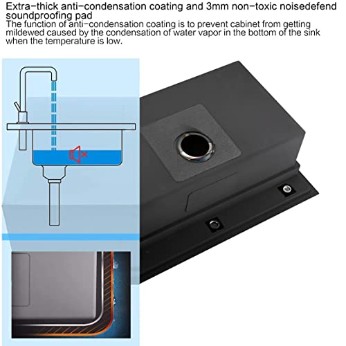 33 Inch Drop In Kitchen Sink with Waterfall Faucet Combo - VOKIM 33x22-Inch Drop In Sink Workstation Stainless Steel 16 Gauge Single Bowl Kitchen Sinks with Cutting Board - color: Stainless Steel （Waterfall）, size: 33"L x 22"W x 10"D