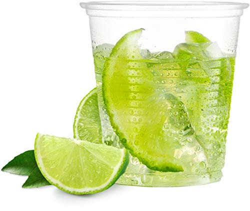 [100 Count] PlastiMade 5 Oz Clear Plastic Disposable Reusable Drinking Cups For Home, Office, Wedding, Events, Parties, Take Out, Water, Juice, Soda, Beer Cocktails 1 Pack - color: 1 Pack, size: 5 Ounces
