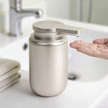 LAOPAO Automatic Soap Dispenser, Liquid Hand Soap Dispenser for Bathroom Kitchen Rechargeable Touchless Hand Soap Pump, 10oz - color: Liquid