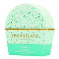 SPONGELLÉ Spongelato Loofah Exfoliating Body Scrubber by Spongelle | Infused with Body Wash | Bath & Shower Loofah for Women | 14+ uses | Pistachio Gelato Inspired, Green