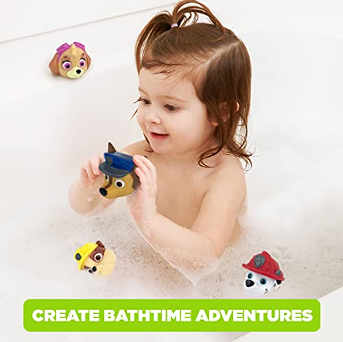 Ginsey Nickelodeon's PAW Patrol Bath Squirters, PVC, PAW Patrol Bath Toy Set, Multicolor, 4-Piece, Kid