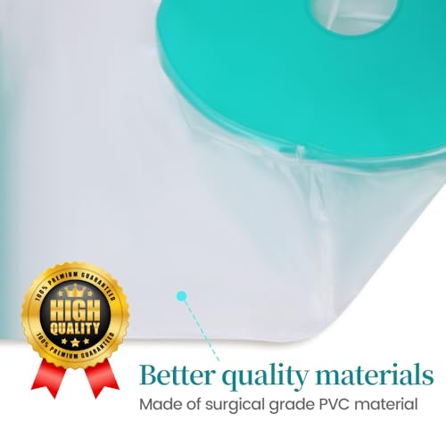 Cast Covers for Shower Leg, Waterproof Cast Cover for Showering, Knee Surgery Recovery Equipment, Waterproof Knee Brace, Knee (Diameter - 7.9") - color: Knee, style: Soft Green