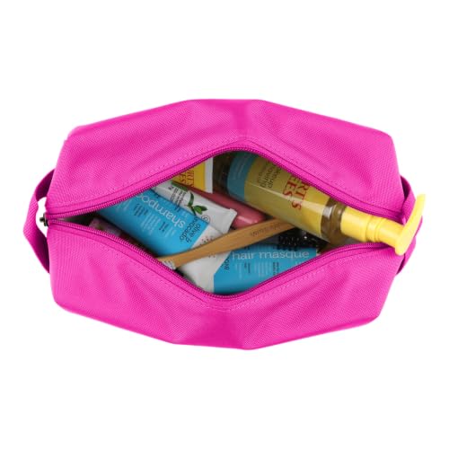 Carhartt Durable Travel Kit, Organize Essentials W/the Water Resistance Toiletry Bag, Pink Glow - color: Pink Glow