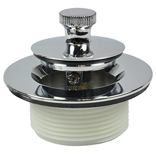 Danco Universal Lift and Turn Bath Drain Trim Kit with Overflow Plate, Chrome, (88966) - color: Chrome, size: 1 Pack