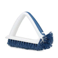 Unger 2-in-1 Grout and Corner Scrubber Brush Tool, Crevice Bathroom Cleaning Supplies for Showers, Door Tracks, Tile, and Bathtubs, Household 360-Degree Scrubbing Power - size: 1 Unit, style: 2-in-1 Grout & Corner Scrubber