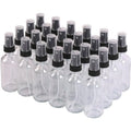 NOOEEISS Clear Glass Small Spray Bottles 2 oz 24 Packs,Fine Mist Sprayer Pretty Finish,Refillable Containers mini spray bottles for Cleaning Solutions and Skin Care (Clear 24Pack) - color: Clear, size: 24Pack