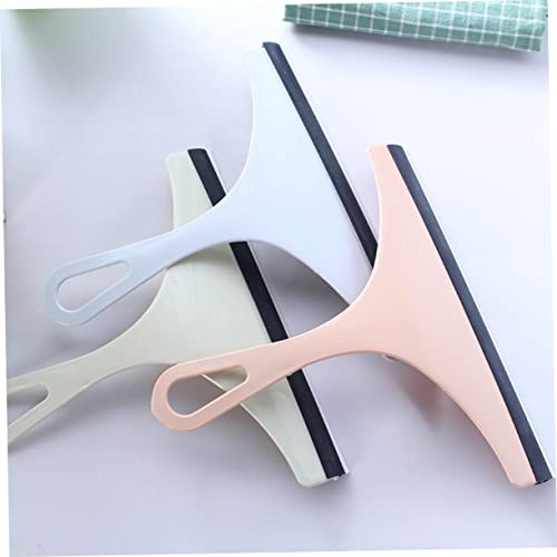 Glass Squeegee Set 9PCS Shower and Window Wiper for Car and Home Use Portable Multi-Purpose Scraper Hangable Design for Glass and Bathroom Cleaning Random Color