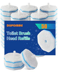 50count Wand Refills, Disposable Toilet Brush Heads for Cloro x Toilet Wand