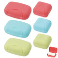 Zoyiancy 6 PCS Travel Soap Case, Portable Plastic Soap Box with Lid, Waterproof Leakproof Soap Dish, Draining Soap Holder for Traveling, Camping, Outdoor, Gym, Bathroom