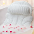 Bath Pillows for Tub – 4D Air Mesh Bathtub Pillow with Head, Neck & Shoulder Support, Larger Size Non-Slip Tub Pillow for Bathtub & Jacuzzi, Bath Tub Pillow with Wash Bag, Gift for Women & Men