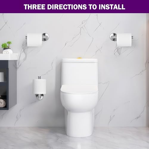 JOMOLA Toilet Paper Holder Silver, 2 Pack - color: Silver-2 Pack