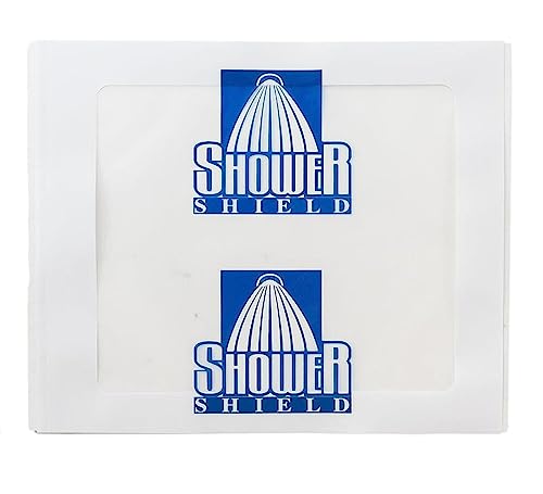 Catheter Cover for Shower – 7 x 7 Inch, 1 Week Supply –Dialysis Port Cover, Prevents Water Damage, Keeps Dressed Wounds Dry – Disposable, Waterproof, Transparent