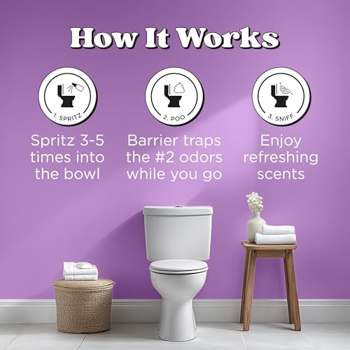 Poo~Pourri Lavender Vanilla, Lavender + Vanilla + Citrus, Before-You-Go Toilet Spray, 2 Oz - size: 2 Fl Oz (Pack of 1)