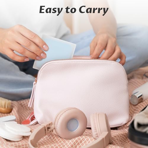3 PCS Travel Soap Case for Dr Squatch Soap, Soap Holder Dish with Draining Pad, Portable Size Travel Essentials for Camping, Gym, Bathroom (Frosted Clear)