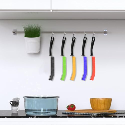 13Pcs Crevice Cleaning Brushes, Hard Bristle Deep Cleaning Tools for Gaps | Multifunctional Crevice Cleaning Brushes, Applied for Windows, Kitchens, Tight Spaces, Corners, Sinks, Bathrooms
