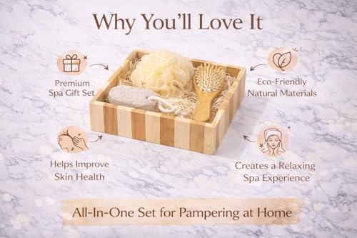 Deluxe Spa Gift Set – Enhanced Relaxation Kit with Accessories - size: Serenity Spa Box