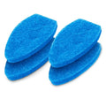 Shower Bathtub Tub Tile Scrubber Refill Pads - color: Blue, size: Scrubber Refill Pads