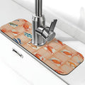 On The Cape Coastal Summer Kitchen sink faucet pad, strong water absorption, anti slip, easy to clean, very suitable for splash and drip prevention, suitable for kitchens and bathrooms - color: On The Cape Coastal Summer