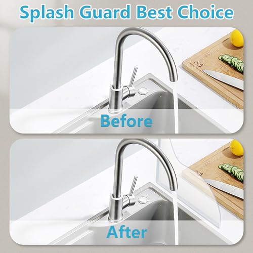 2 Pcs Bathtub Water Guards,Bathroom Shower Splash Guard for Tub, Shower Water Guard for Bathtub Shower Guards Removable, Bathtub Water Splash Guards Corner Guards to Keep Water in Shower Bath