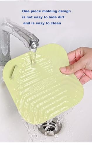 Silicone Bathtub and Sink Stopper - Bathroom Drain Plug for Kitchen, Laundry and Shower Sinks - Light Green - color: Light Green