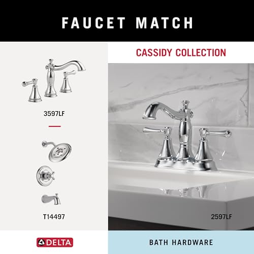 Delta Single Post Toilet Paper Holder | Polished Chrome | Wall Mount | Cassidy Bathroom Accessories - color: Polished Chrome