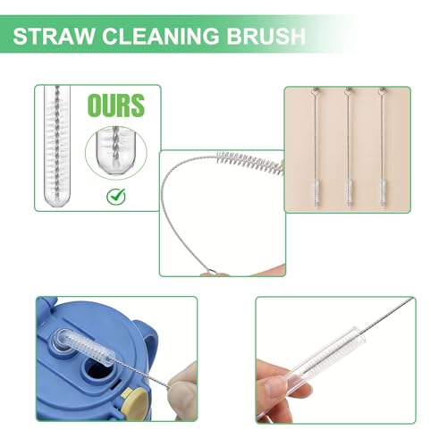 Crevice Cleaning Brush,Hard Bristle Grout Scrub Brushes Tool,Straw Cleaner Brush,Multifunctional Gap Cleaning Supplies Home Essentials for Household Use,Kitchen,Window,Bathroom,Corners(12PCS)