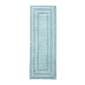 Eddie Bauer - Bathroom Rug, 100% Soft Plush Tufted Cotton Runner Rug, Highly Absorbent, Quick-Dry, and Skid-Resistant Backing (Logan Turquoise, 22" x 60") - color: Turquoise, style: 22" x 60"