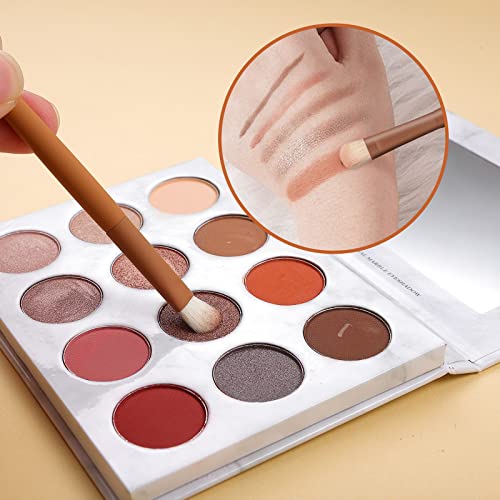 Makeup Brushes, EIGSHOW 5 Colors Essential Kabuki Makeup Brush Set with Ultra Soft Synthetic Fibers for Powder Blush Concealers Contouring Highlighting - color: 5 Color