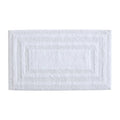 Eddie Bauer - Bathroom Rug, 100% Soft Plush Tufted Cotton Bath Rug, Highly Absorbent, Quick-Dry, and Skid-Resistant Backing (Logan White, 24" x 40") - color: White, style: 24" x 40"